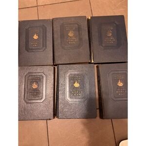 lot of 6 Pictorial History of the Second World War vol 1-6
